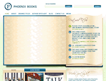 Tablet Screenshot of phoenixbooksandaudio.com